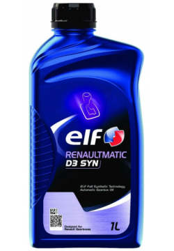 Жидкость для автоматических трансмиссий ELF 213873 RENAULTMATIC D3 SYN