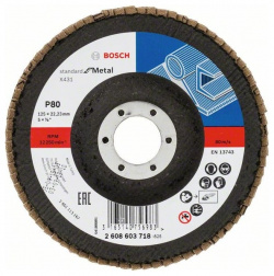 Лепестковый круг Bosch 2608603718 S f Metal