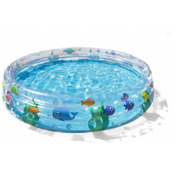 Детский круглый бассейн BestWay 51004 BW 014954 Подводный мир