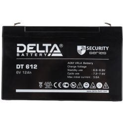Батарея аккумуляторная DELTA  DT 612