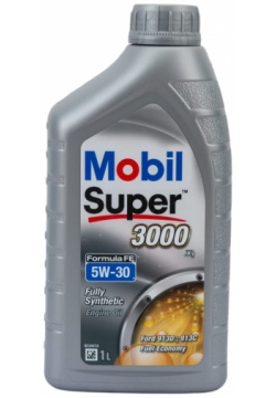 Синтетическое моторное масло MOBIL 151522 Super 3000 X1 Formula FE 5W 30