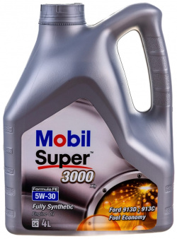 Синтетическое моторное масло MOBIL 152564 Super 3000 X1 Formula FE 5W 30