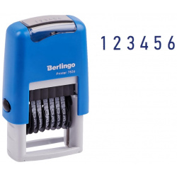 Автоматический нумератор Berlingo BSt_82406 Printer 7836 мини