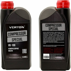 Компрессорное масло VERTON 01 12543 12546 VG 100 VBL/VCL/VDL