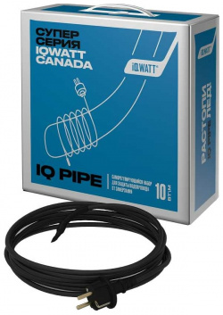 Саморегулирующийся комплект для защиты водопровода от замерзания IQWATT 307 IQ PIPE