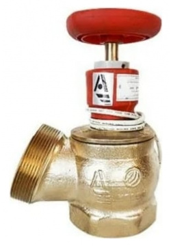 Пожарный латунный клапан Апогей 110002 КПЛ 50 1 125