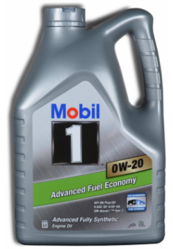 Моторное масло MOBIL 155253 1 0W 20 5л