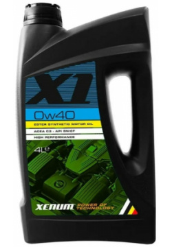 Высокоэффективное синтетическое моторное масло XENUM 1662004A X1 0W40