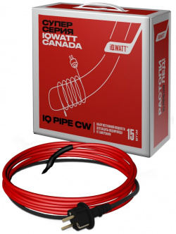 Комплект постоянной мощности для защиты водопровода от замерзания IQWATT 736 IQ PIPE CW