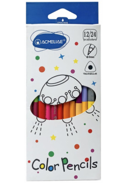 Набор цветных карандашей ACMELIAE  C12 24