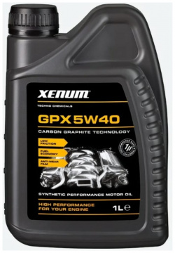 Синтетическое моторное масло XENUM 1136001 GPX 5W40