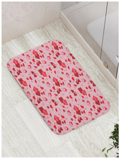 Противоскользящий коврик для ванной JOYARTY bath_422659 Kiss love