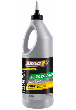 Синтетическое трансмиссионное масло MAG1 MAG00870 Full Synthetic 75W 140 GL 5 Gear Oil  946 мл