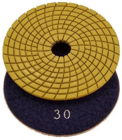Шлифовальный гибкий круг алмазный для мокрой полировки TORGWIN T565740 агшк черепашка