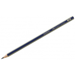 Заточенный чернографитный карандаш Faber Castell 112506 Goldfaber 1221