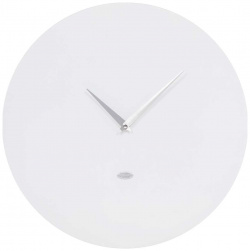 Настенные интерьерные деревянные часы BOGACHO 41099/БелыйСильвер Симпл