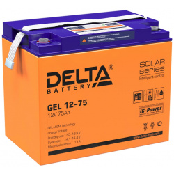 Аккумулятор DELTA  GEL 12 75