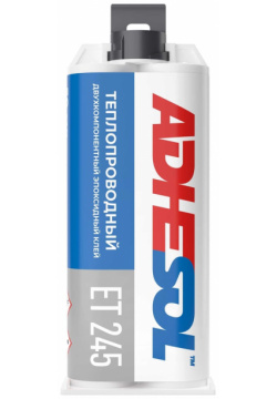 Теплопроводный двухкомпонентный эпоксидный клей ADHESOL 245100 et245