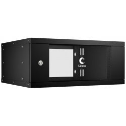Телекоммуникационный настенный шкаф Cabeus  WSC 05D 4U55/45 BK