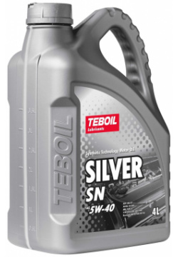 Моторное масло TEBOIL 3453924 Silver SN  5w 40 4 л