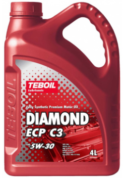 Моторное масло TEBOIL 3453876 Diamond ECP c3  5w 30 4 л