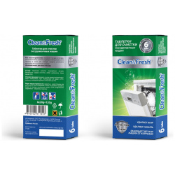Таблетки для очистки пмм и стиральных машин Clean&Fresh  Cd1m6
