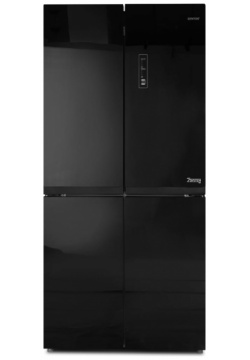 Холодильник Centek  CT 1756 NF Black Glass
