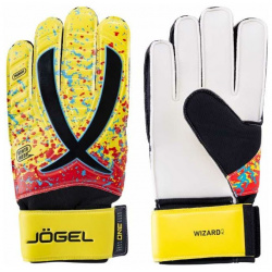 Вратарские перчатки Jogel УТ 00018471 ONE Wizard AL3 Flat