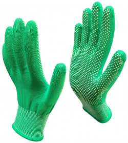 Рабочие перчатки Master Pro® 2513 NPVC GRN S 20 МИКРОТАЧ зеленый