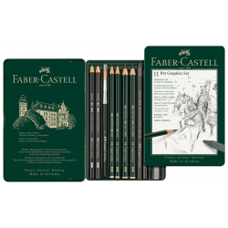Набор чернографитных карандашей Faber Castell 112972 Pitt Graphite