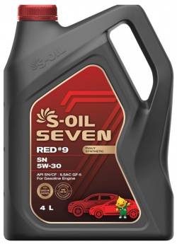 Моторное масло S OIL SEVEN E107623 4 л