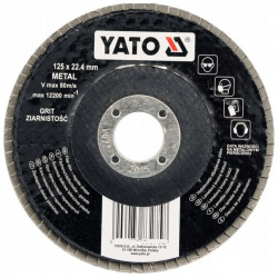 Выпуклый тарельчатый круг лепестковый YATO  YT 83292