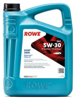 Моторное полусинтетическое масло Rowe 20245 0040 99 HIGHTEC SYNT ASIA SAE 5W 30
