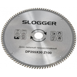 Твердосплавный диск пильный Slogger  DP255х30 Z100