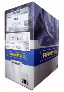 Моторное масло RAVENOL 1112105 B20 01 888 HCS SAE 5W 40