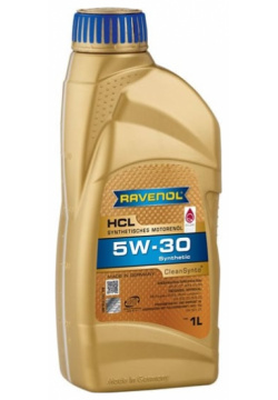 Моторное масло RAVENOL 1111118 001 999 HCL SAE 5W 30