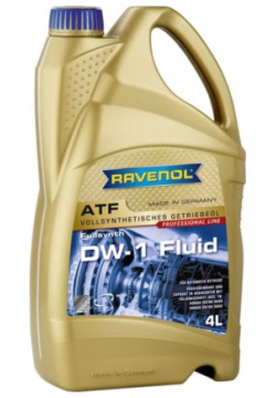 Трансмиссионное масло RAVENOL 1211125 004 01 999 ATF DW Fluid
