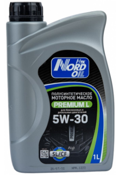 Моторное масло NORD NRL081 OIL Premium L 5W 30  SL/CF