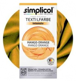 Краска для окрашивания текстиля SIMPLICOL 1802 INTENSIV оранжевый 400 г