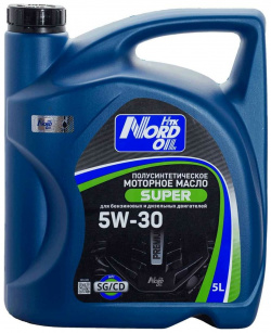Моторное масло NORD NRL089 OIL Super 5W 30 SG/CD