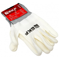 Рабочие перчатки для чистовых работ EKF pe15pm 8 exp PROFI Touch Expert