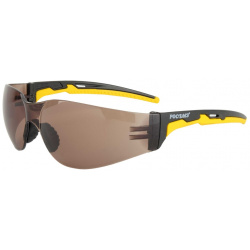 Защитные открытые очки РОСОМЗ 11501 5 о15 hammer active strong glass коричневые
