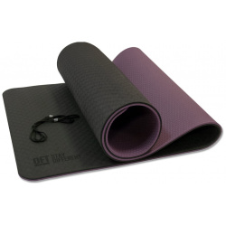 Двухслойный коврик для йоги Original FitTools  FT YGM10 TPE BPP