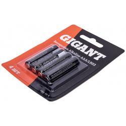 Батарейка Gigant GBA 3A 4 Alkaline ААА/LR03