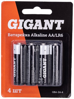 Батарейка Gigant GBA 2A 4 Alkaline АА/LR6