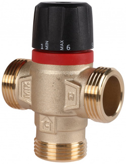 Термостатический смесительный клапан для систем отопления и гвс ROMMER  RG0092NU9FV197