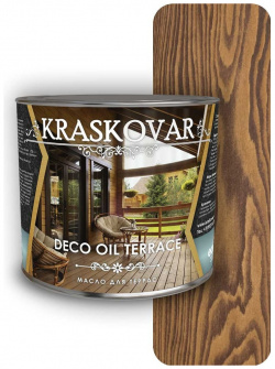 Масло для террас Kraskovar 1602 Deco Oil Terrace