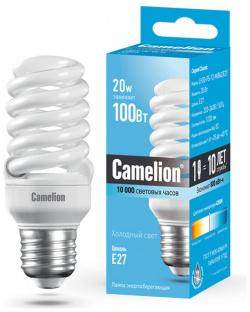 Энергосберегающая лампа Camelion 10523 LH20 FS T2 M/842/E27