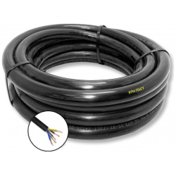 Резиновый негорючий кабель ПРОВОДНИК OZ243315L800 КГН 5x4 мм2  800м