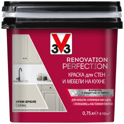 Краска для стен и мебели на кухне V33 119704 RENOVATION PERFECTION